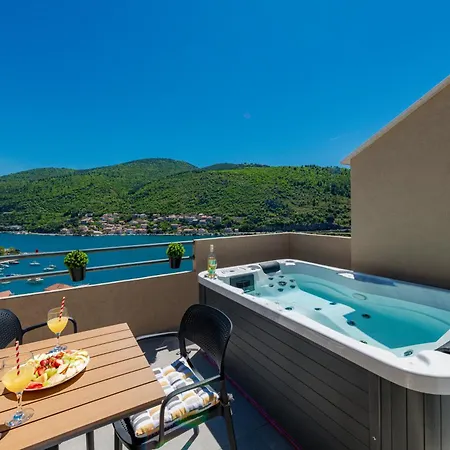 Daire Modern With Jacuzzi & Sea View - Volare Dubrovnik